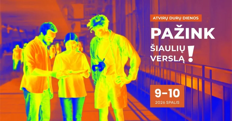 „Pažink Šiaulių verslą“ spalio 9–10 d.: įmonės atvers duris