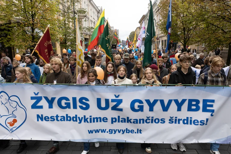Vilniuje „Žygis už gyvybę“ subūrė šeimas ir svečius: ką svarbu žinoti